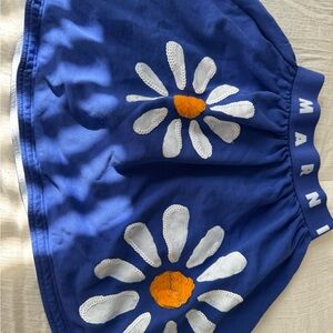 COPY - Marni Kids Blue Floral Skirt